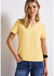 Street One OTLT Ing - v-neck shirt w. woven collar 2507