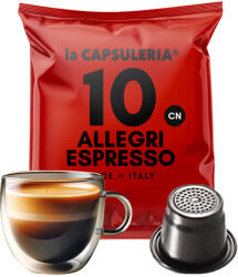 La Capsuleria Allegri Espresso kávé (10 db tasak) - Nespresso®-val kompatibilis kapszula* (CN02)