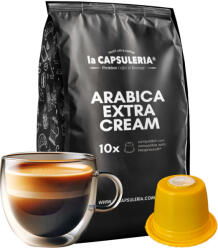 La Capsuleria Arabica Extra Cream kávé - Nespresso®-val kompatibilis kapszulák (CN04)