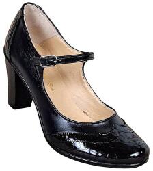 CIUCALETI Marimea 36 37 Pantofi dama, eleganti, din piele naturala toc 7cm P104NLCRT7, marimea 36