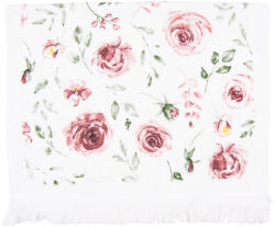 Clayre & Eef Prosop de maini si fata bumbac multicolor Trandafiri 40x66 cm (CTRUR) Prosop