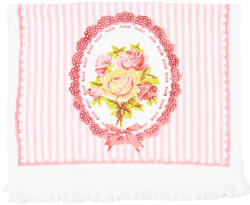Clayre & Eef Prosop de maini si fata bumbac Rose 40x66 cm (CT020) Prosop