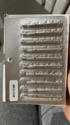 Global Fashion Capăt de freză de diamant pentru cuticule, cilindru, brâu roșu, 853/018R