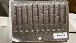 Global Fashion Capăt de freză de diamant pentru cuticule, formă de flacără cu vârf rotunjit, brâu roșu, 244/025R