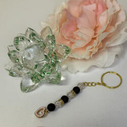  Lávakő ásvány Delfin Kulcstartó