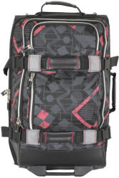 Bagmaster TOP 02 A utazótáska - fekete piros fekete 50 l 120103 (120103)