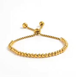 Joolim Jewelry Golden Beads - 18K aranyozott, hipoallergén karkötő