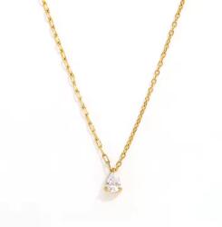 Joolim Jewelry Lustrous Tear - 18K aranyozott, hipoallergén, rozsdamentes acél