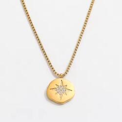 Joolim Jewelry North Star - 18K aranyozott, hipoallergén, rozsdamentes acél