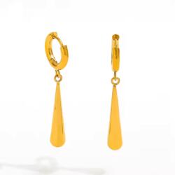 Joolim Jewelry Aurora Drop - 18K aranyozott, hipoallergén, rozsdamentes acél