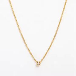 Joolim Jewelry Luminous Gem - 18K aranyozott, hipoallergén, rozsdamentes acél