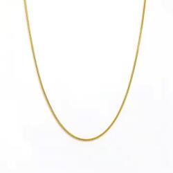 Joolim Jewelry Golden Flow - 18K aranyozott, hipoallergén, rozsdamentes acél nyaklánc