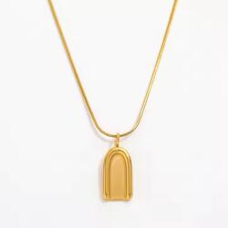 Joolim Jewelry Golden Portal - 18K aranyozott, hipoallergén nyaklánc
