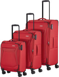Travelite Chios S, M, L Piros S: 34 l / M: 60-66 L: 90-97 TRAVELITE-80040-10 (TRAVELITE-80040-10)