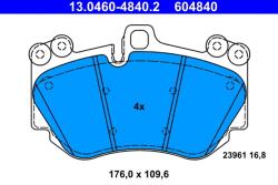 ATE Set placute frana ATE 13.0460-4840.2 (13.0460-4840.2)