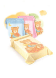  Belpla Baby perla gold pléd (537) 110*140 sárga - dobozos