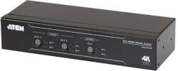ATEN 2 x 2 True 4K HDMI Matrix Switch with Audio De-Embedder (VM0202HB-AT-G) - primatinta