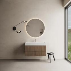 MARMY CODE 100x46x50 függesztett alsószekrény, 2 fiók, laminált (mosdó nélkül) Brown Oak 20 20 22 10 00 86 (20 20 22 10 00 86)