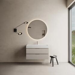 MARMY CODE 100x46x50 függesztett alsószekrény, 2 fiók, laminált (mosdó nélkül) Light Taupe 20 20 22 10 00 75 (20 20 22 10 00 75)