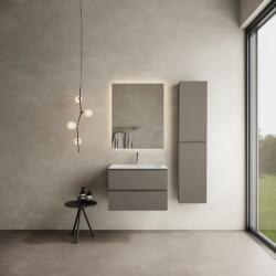 MARMY CODE 70x46x50 függesztett alsószekrény, 2 fiók, laminált (mosdó nélkül) Dark Taupe 20 20 22 07 00 74 (20 20 22 07 00 74)