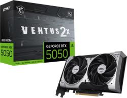 MSI GeForce RTX 5050 VENTUS 2X OC 8GB GDDR6 128bit Videokártya