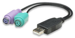 Manhattan Hi-Speed USB 2.0 --> PS/2 Konverter, Dupla