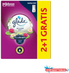Glade Légfrissítő utántöltő 3 x 10 ml 2+1 Glade® Touch&Fresh Japánkert (60529) - nyomtassotthon