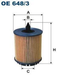 Filtron OE648/3 Filron olajszűrő