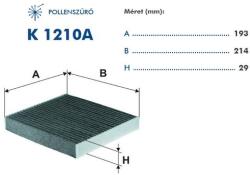 Filtron K1210A Filtron pollenszűrő