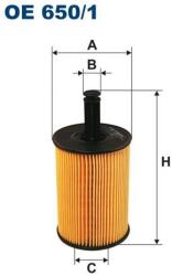 Filtron OE650/1 Filron olajszűrő