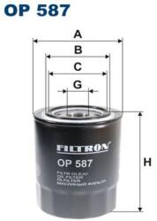 Filtron OP587 Filron olajszűrő