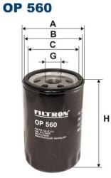 Filtron OP560 Filron olajszűrő