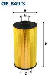 Filtron OE649/3 Filron olajszűrő