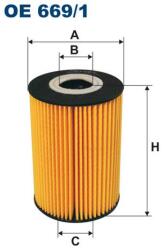 Filtron OE669/1 Filron olajszűrő
