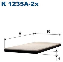 Filtron K1235A-2x Filtron pollenszűrő