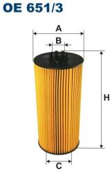 Filtron OE651/3 Filron olajszűrő