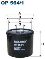 Filtron OP564/1 Filron olajszűrő