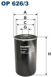 Filtron OP626/3 Filron olajszűrő