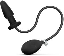 EasyToys Felfújható szilikon anál dildó (fekete) (8719934017283)