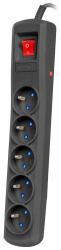 ARMAC Arcon R5 5 Plug 3 m Switch Black