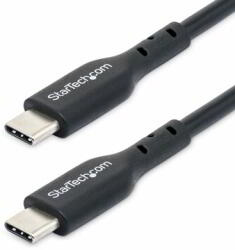 StarTech - 4 m-es USB-C töltőkábel, töltés és szinkronizálás, 60 W (3 A) tápellátás - USB2CC4MBKE (USB2CC4MBKE)