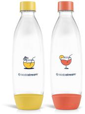 SodaStream Fuse Orange/Yellow 1L-es palack, 2 db (42007066)