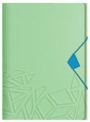 Leitz UrbanChic PP cu trei clapete, A4, verde (46490050)