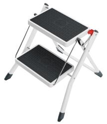 Hailo Scara din otel Hailo MK62 StandardLine, plianta, 2 trepte (4310001)