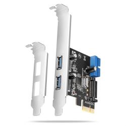 AXAGON PCIe vezérlő 2x ext. + 2x int. USB 5Gbps (PCEU-232RS)