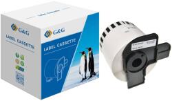G&G Banda de Etichete G&G Compatibil Brother DK-22205 62mmx30.48m (DK-22205CGG)