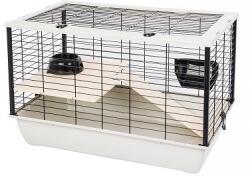 INTERZOO BUNNY 80 DE LUXE Cusca echipata iepuri 78 cm gri deschis