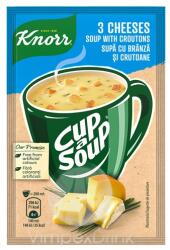 Knorr BÖGRÉS LEVES 17g 3 Sajtos krémleves - alkuguru