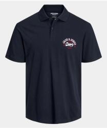 JACK & JONES Férfi póló, Jack & Jones, 303267179, sötétkék, M, pamut (0000303267179_M)