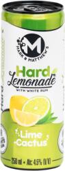 Mark&Matthew's alkoholos ital 250ml Lime-Kaktusz